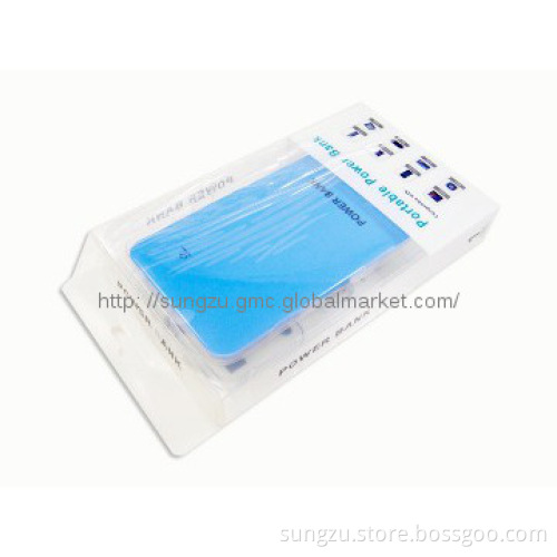 factory rechargeable power bank 7000mah touch power bank